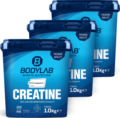 3 x Creatine (Creapure®) (3 x 1000g)