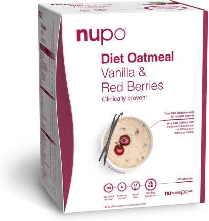 Diet Oatmeal Vanilla & Red Beeries (12x32g)