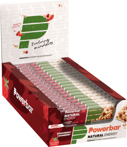 Natural Energy Cereal Bar - 18x40g - Strawberry-Cranberry