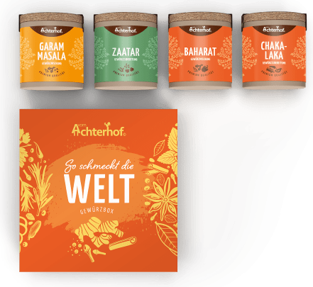 So schmeckt die Welt Gewürzbox