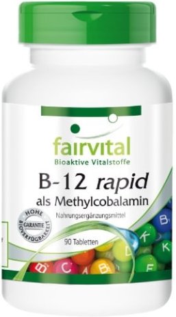 B-12 rapid als Methylcobalamin (90 Tabletten)