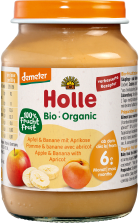 Apfel & Banane mit Aprikose - 190g - Demeter ab dem 6. Monat