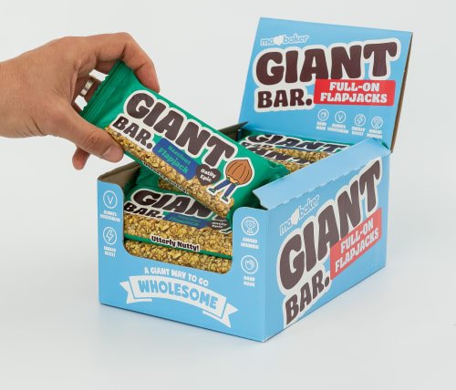 Giant Flapjack Bar - 20x90g - Hazelnut