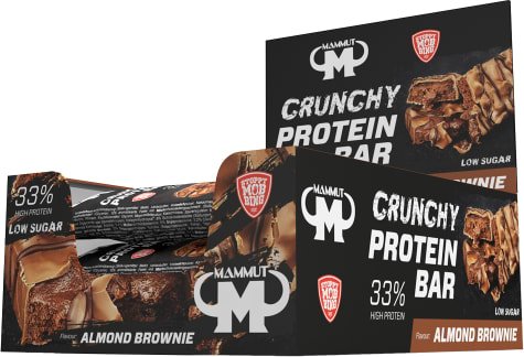 Crunchy Protein Bar - 12x45g - Almond Brownie