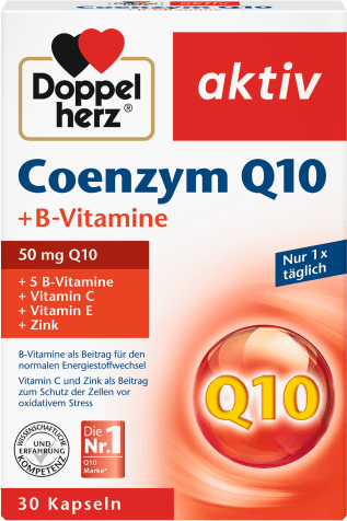 Thumbnail - Coenzym Q10 + B-Vitamine (30 Kapseln)