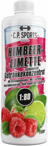 C.P. Sports Getränkekonzentrat - 1000ml - Himbeer-Limette