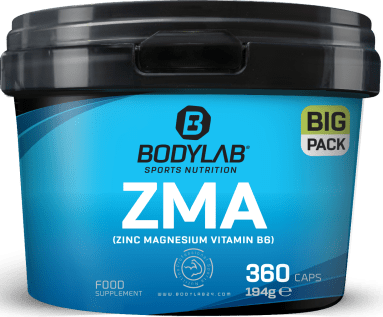 BIG PACK ZMA - Zink-Magnesium-Vitamin B6 (360 Kapseln)