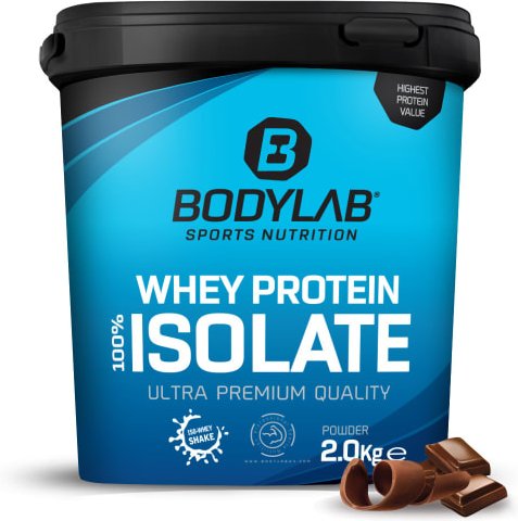 Whey Protein Isolat - 2000g - Schokolade