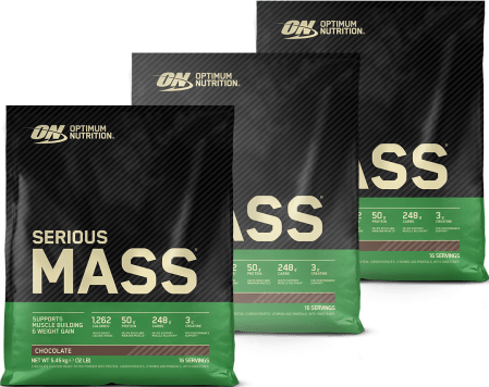 3x Serious Mass (5450g)