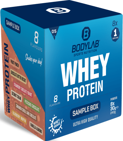 Whey Protein Probierbox 5 (8 Proben je 30g)