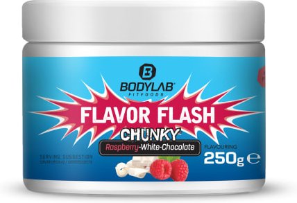 Flavor Flash - 250g - Chunky Raspberry-White Chocolate