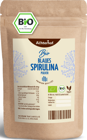 Blaues Bio Spirulina Pulver (100g)