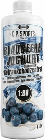 C.P. Sports Getränkekonzentrat - 1000ml - Blaubeere-Joghurt