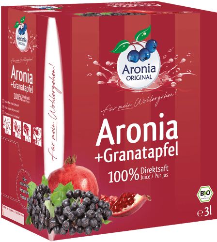 Thumbnail - Aronia-Granatapfelsaft 100% Direktsaft bio (3000ml)