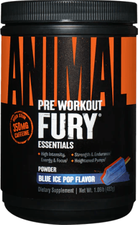 Animal Fury - 491g - Blue Raspberry