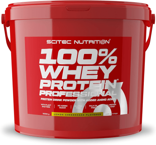 100% Whey Protein Professional - 5000g - Zitrone-Käsekuchen