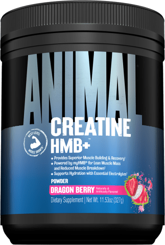 Animal Creatine HMB+ - 330g - Dragon Berry
