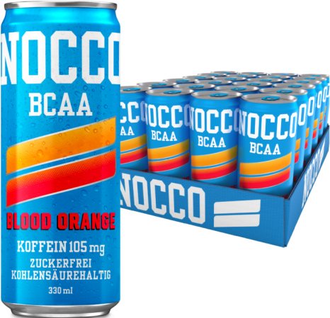 Nocco BCAA - 24x330ml - Blood Orange