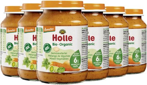 Gemüseallerlei - 6x190g - Demeter ab dem 6. Monat