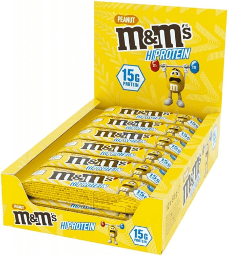 M&M's Hi-Protein Bar - 12x51g - Peanut