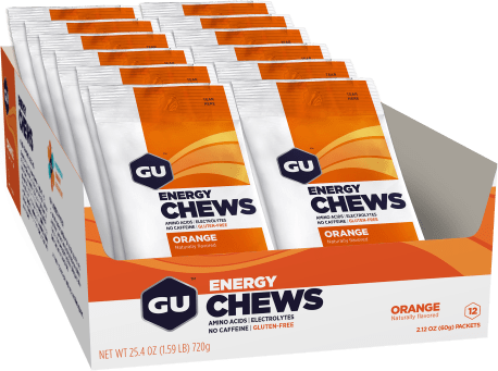 Energy Chews - 12x60g - Orange