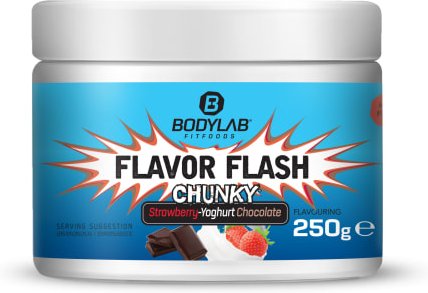 Flavor Flash - 250g - Chunky Strawberry-Yoghurt Chocolate