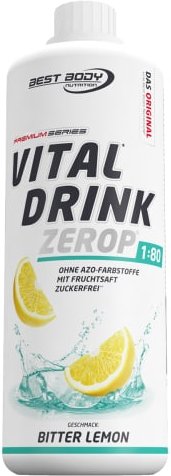 Vital Drink Zerop - 1000ml - Bitter Lemon