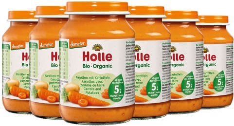 Karotten mit Kartoffeln - 6x190g - Demeter ab dem 5. Monat