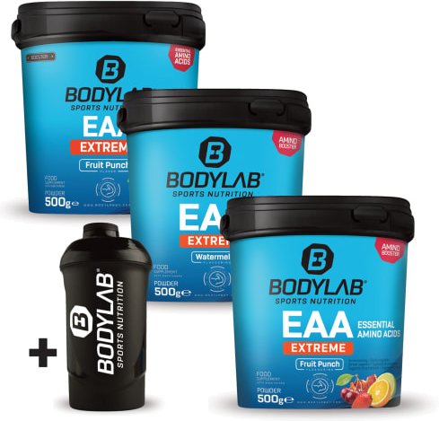 3 x EAA Extreme (je 500g) + Shaker