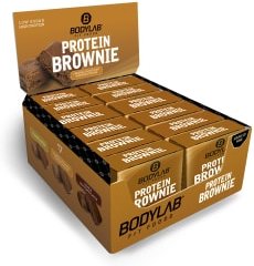 Protein Brownie - 12x50g - Caramel + Mandeln & Pekannüssen