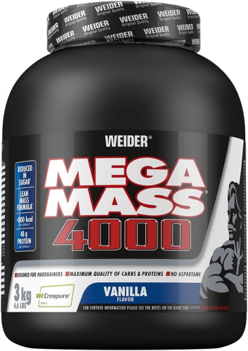 Mega Mass 4000 - 3000g - Vanille