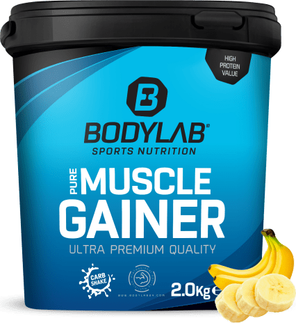 Pure Muscle Gainer - 2000g - Banane