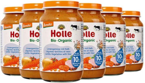 Linsengemüse mit Kalb - 6x220g - Demeter ab dem 10. Monat