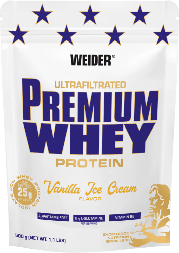 Premium Whey Protein - 500g - Vanilla Ice Cream