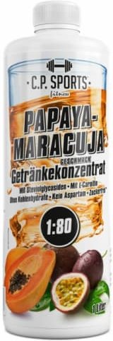 C.P. Sports Getränkekonzentrat - 1000ml - Papaya-Maracuja