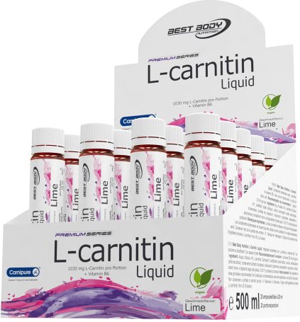 L-Carnitin Liquid - 20x25ml - Limette