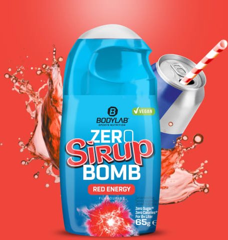 ZERO Sirup Bomb - 65ml - Red Energy