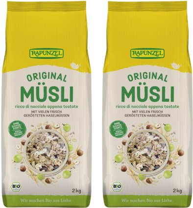 2 x Original Müsli (2x2000g)