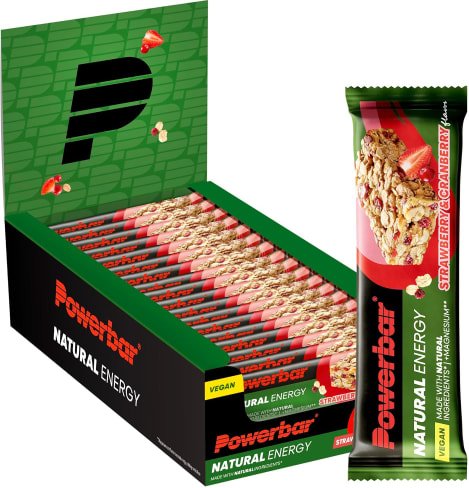 Natural Energy Cereal Bar - 18x40g - Strawberry-Cranberry