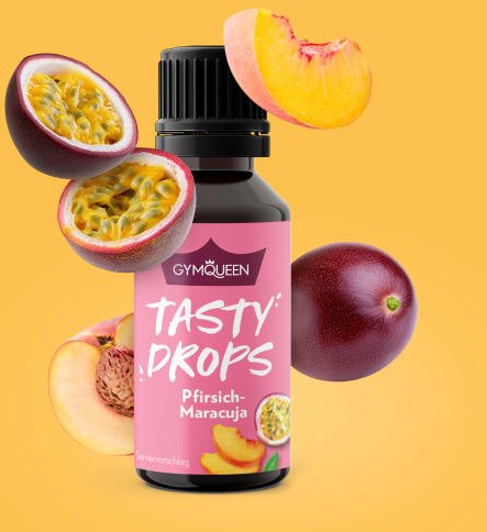 Tasty Drops - 30ml - Pfirsich-Maracuja