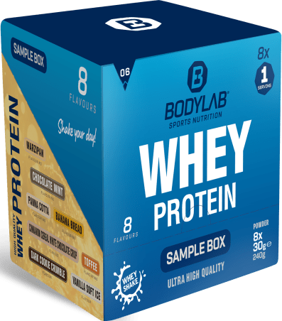 Whey Protein Probierbox 6 (8 Proben je 30g)