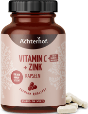 Vitamin C + Zink Kapseln (120 Kapseln)