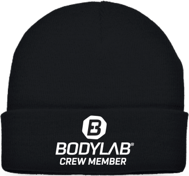Bodylab Beanie schwarz - CREW MEMBER