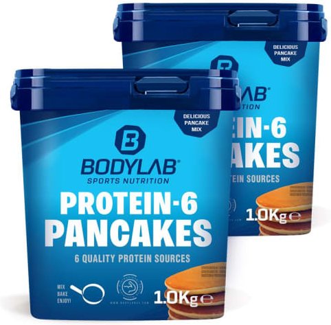 2 x 1000g Protein-6 Pancake Powder