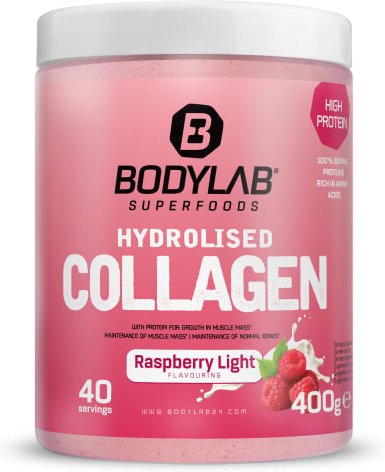 Hydrolised Collagen - 400g - Fresh Raspberry