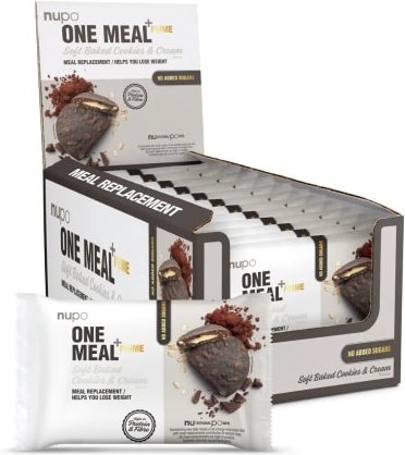 One Meal +Prime Soft Baked - 12x70g - Cookies n'Cream