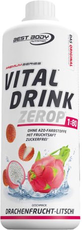 Vital Drink Konzentrat - 1000ml - Drachenfrucht-Litschi