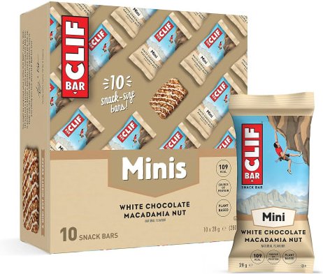 Clif Mini Bar - 10x28g - White Chocolate Macadamia Nut