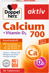 Calcium 700 + D3 (30 Tabletten)