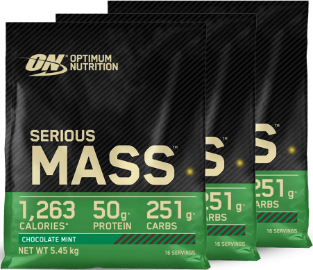 3x Serious Mass (2730g)